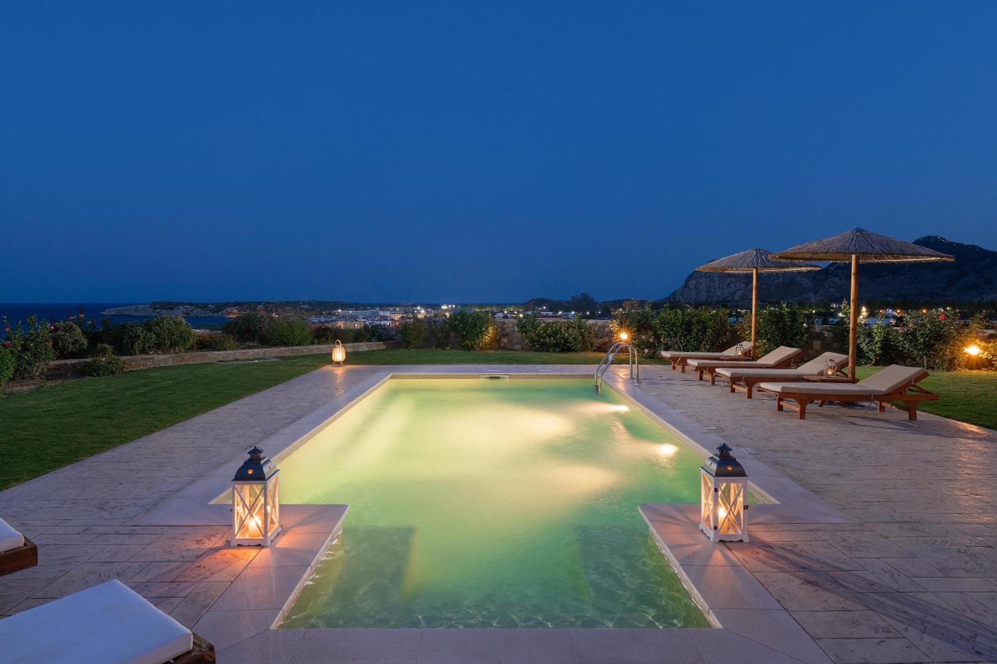 Majestic View Villa Kolímbia Kültér fotó
